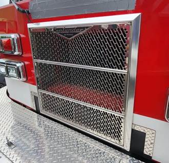 Pierce Grille for a 2008 Pierce Custom Contender