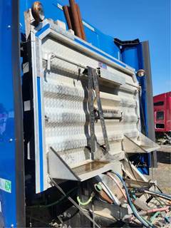 (Used) 2021 International LT625, Aluminum Headache Rack With Chain Holders And