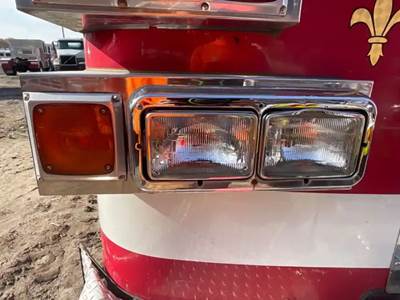 (Used) 1996 Sutphen Fire Truck, Headlamp Assembly-   Side: Passenger Side,  