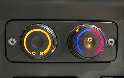 Freightliner Cascadia 126 Heater / AC Temp Control