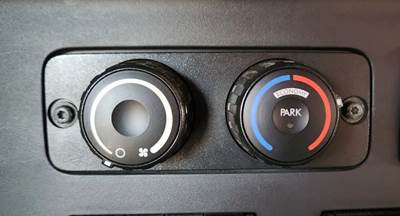 Used 2019 Freightliner Cascadia 126 Bunk Heater / AC Temp Control
