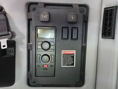 Used 2024 Mack Anthem Sleeper Temp Control Panel with Alarm Clock Radio