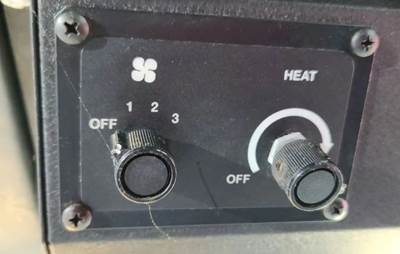 Sutphen Heater / AC Temp Control for a 2001 Sutphen Firetruck