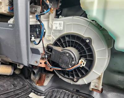 Isuzu NPR HD Heater Core Box for a 2011 Isuzu NPR-HD