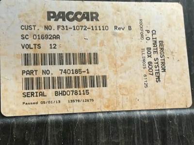 Kenworth T800 Heater Core Box