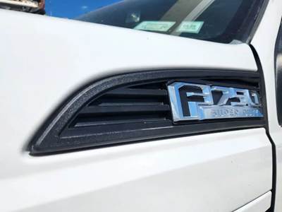 Used 2019 Ford F-750 Left Hood Air Vent, Chrome Plastic