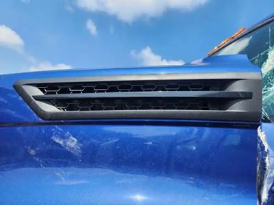 Used 2026 Freightliner Cascadia 126 Left Hood Air Vent, Black Plastic