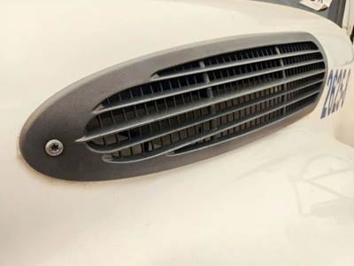 Used 2024 Freightliner M2 106 Left Hood Air Vent, Black Plastic
