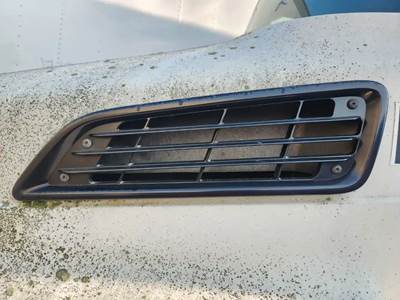 Used 2008 Hino 268 Left Hood Air Vent, Black Plastic