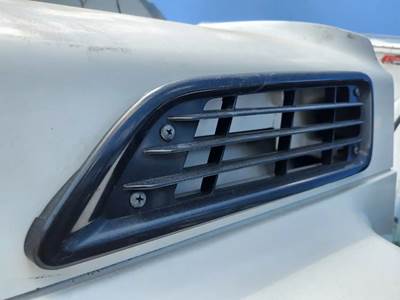 Used 2018 Hino 268 Left Hood Air Vent, Black Plastic