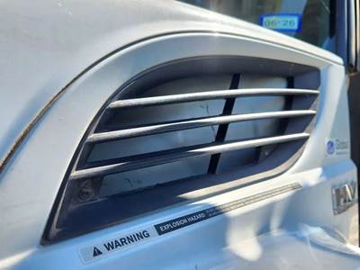 Used 2019 International HV507 Hood Air Vent, Left Side, Black