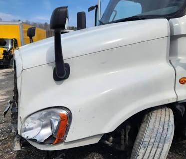 2020 Freightliner Cascadia 125 Hood Assembly, White Fiberglass, 50 1/2" Length