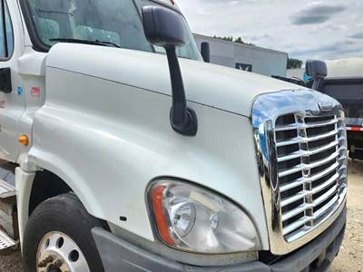 2014 Freightliner Cascadia 125 Hood Assembly 48" Fiberglass White, Part # A1715340013