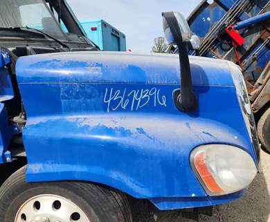 2017 Freightliner Cascadia 125 Hood Assembly 48" Length, Blue Fiberglass