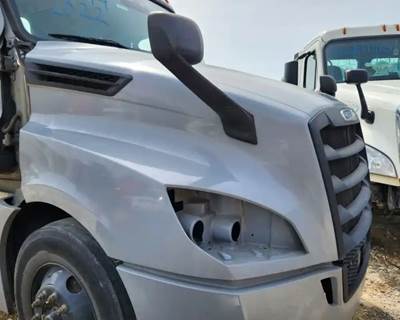 Used 2022 Freightliner Cascadia 126 Hood Assembly 52" Grey Fiberglass