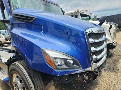 Used 2026 Freightliner Cascadia 126 Hood Assembly, 52" Length, Blue Fiberglass