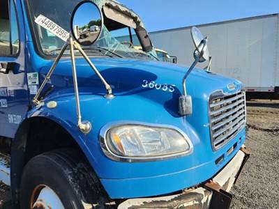 2016 Freightliner M2 106 Hood Assembly 38" Blue Fiberglass, Part # A17-19133-038
