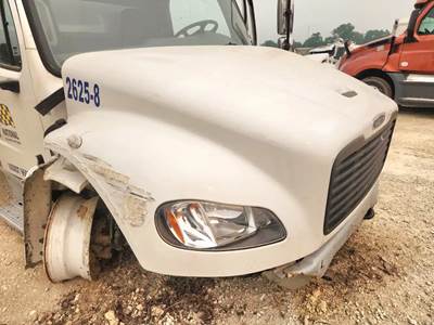 Used 2024 Freightliner M2 106 Hood Assembly 38" White Fiberglass, Part # A17-21139-036