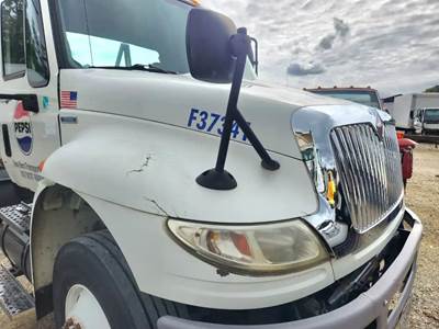 2009 International 4400 Hood Assembly, Fiberglass, White, 37" Length