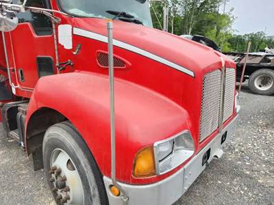 Used 2006 Kenworth T300 Hood Assembly 45" Fiberglass Red