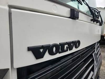 Used 1997 Volvo FE Hood Assembly, Steel, White, 75" W x 10" H