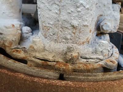 HUB PILOT NA Hub for a 2017 Mack GU813