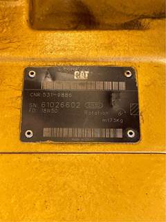 (Used) 2018 CZM EK125HH, Pump Gp-Main Hydraulic, Make: Caterpillar, Cnr: