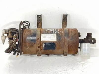 (Used) Hydraulic Tank- Material: Steel, Shape: Cylinder, Dimensions: L=22.5",