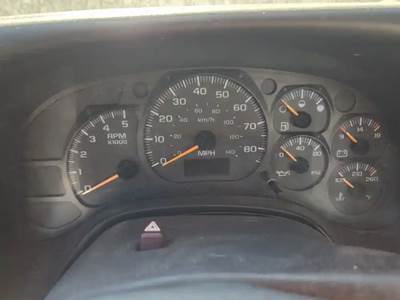 Chevrolet C4500 Instrument Panel Cluster