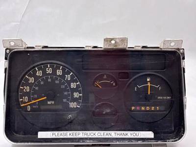 GMC W4500 Instrument Panel Cluster