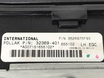 International 4300V Instrument Panel Cluster