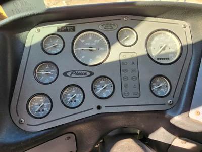 Pierce Model Tilt Cab Instrument Panel Cluster