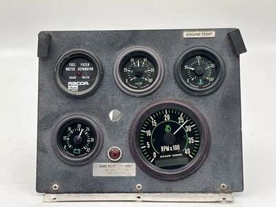 Seagrave Instrument Panel Cluster for a 2000 Seagrave TT06DA