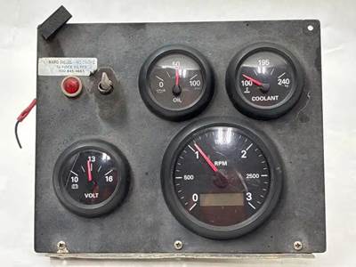 (Used) Instrument Cluster- Gauges: Volts, Oil Pressure,  Coolant, Rpm, For More