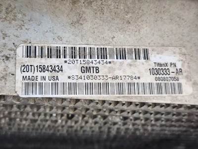 Chevrolet C5500 Intercooler