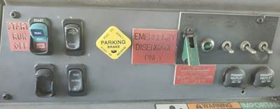 American LaFrance Interior Part for a 2001 American La France Fire Truck