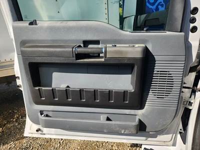 Used 2018 Ford F-750 Left Interior Door Panel, Grey, Power