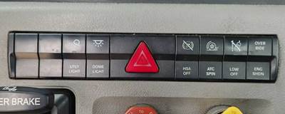 Used 2019 Freightliner Cascadia 116 Day Cab Miscellaneous Dash Switches, Plastic