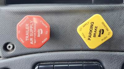 Used 2020 Freightliner Cascadia 125 Miscellaneous Dash Switches, Trailer Air Supply & Parking Brake