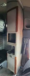 Used 2014 Freightliner Cascadia 125 Left Sleeper Cabinets, Tan Plastic