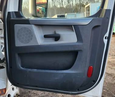 Used 2021 Freightliner Cascadia 126 Right Interior Door Panel, Black with Grey