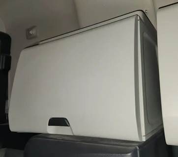 Used 2021 Freightliner Cascadia 126 Left Sleeper Cabinet, White Plastic