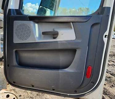 Used 2021 Freightliner Cascadia 126 Right Interior Door Panel, Black/Grey, Power