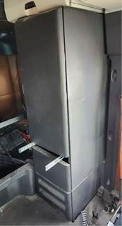 Used 2019 Freightliner Cascadia 126 Left Sleeper Cabinets, Black Plastic H63" W23"