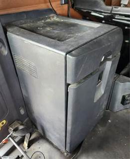 Used 2019 Freightliner Cascadia 126 Right Side Sleeper Cabinets, Black Plastic