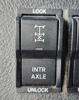 Used 2023 Freightliner Cascadia 126 Miscellaneous Dash Switches, Inter Axle Diff Lock Control