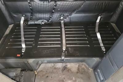 Used 2023 Freightliner Cascadia 126 Bottom Sleeper Bunk, Black Plastic