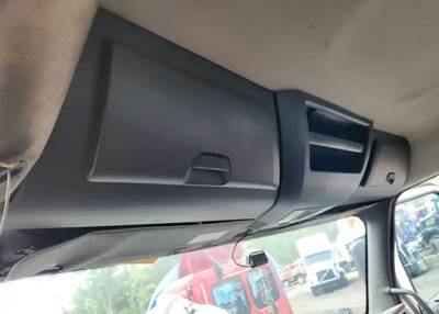 Used 2019 Freightliner Cascadia 126 Overhead Storage Console, Black