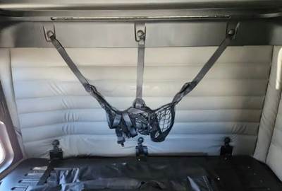 Used 2020 Freightliner Cascadia 126 Bunk Headliner, Grey Vinyl