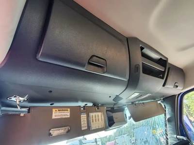 Used 2026 Freightliner Cascadia 126 Overhead Storage Console, Black Plastic
